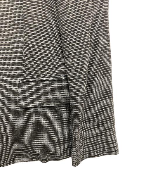 MaxMara（マックスマーラ）MaxMara (マックスマーラ) ツイードテーラードジャケット グレー サイズ:40の古着・服飾アイテム
