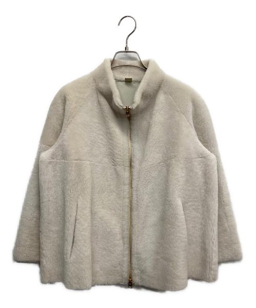 Lisa conte（リサコンテ）Lisa conte (リサコンテ) ムートンジャケット グレージュ サイズ:40の古着・服飾アイテム