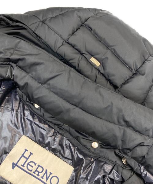 HERNO（ヘルノ）HERNO (ヘルノ) ダウンコート ブラック サイズ:40の古着・服飾アイテム