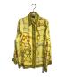 GUCCI（グッチ）の古着「チェーン柄 シルクシャツ」｜イエロー