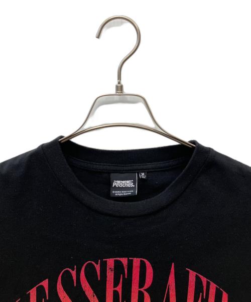 LE SSERAFIM（ルセラフィム）LE SSERAFIM (ルセラフィム) peaches (ピーチーズ) メンバーTシャツ ブラック サイズ:Mの古着・服飾アイテム