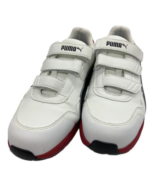 PUMA（プーマ）PUMA (プーマ) アスレチックライダー2.0 ホワイト×レッド サイズ:27cmの古着・服飾アイテム