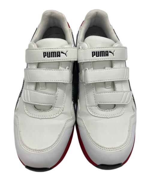 PUMA（プーマ）PUMA (プーマ) アスレチックライダー2.0 ホワイト×レッド サイズ:27cmの古着・服飾アイテム