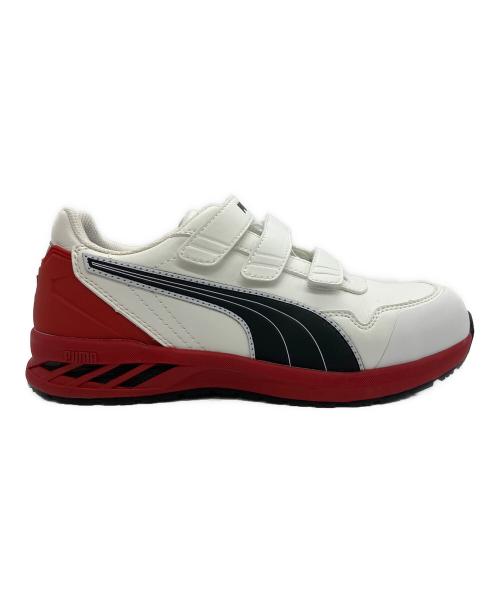 PUMA（プーマ）PUMA (プーマ) アスレチックライダー2.0 ホワイト×レッド サイズ:27cmの古着・服飾アイテム