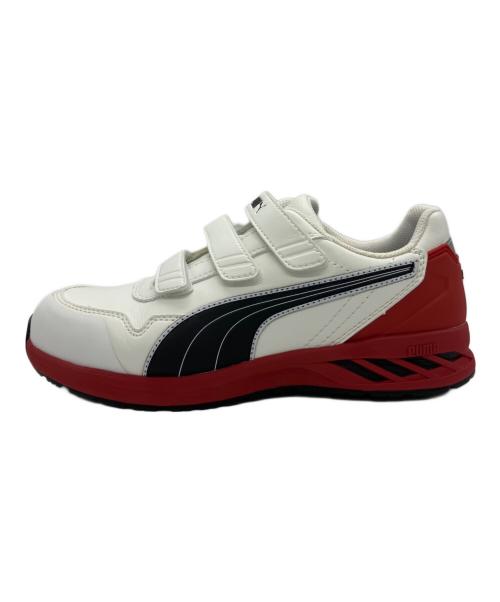 PUMA（プーマ）PUMA (プーマ) アスレチックライダー2.0 ホワイト×レッド サイズ:27cmの古着・服飾アイテム