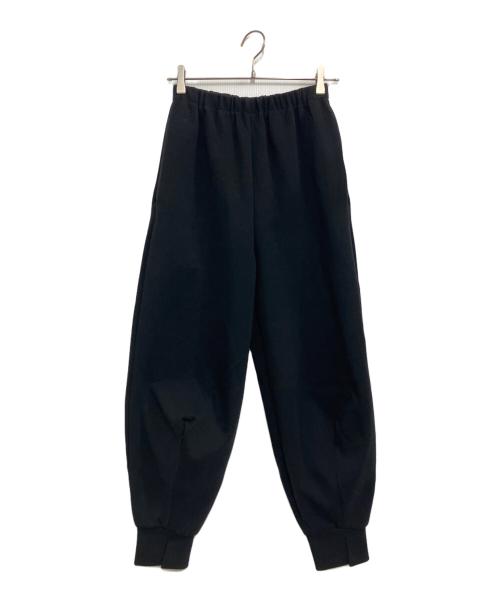 nagonstans（ナゴンスタンス）nagonstans (ナゴンスタンス) cocoon pants ブラック サイズ:SIZE Sの古着・服飾アイテム