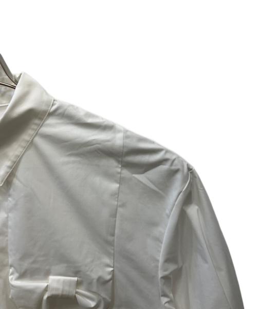 YANMI（ヤンミ）YANMI (ヤンミ) RIBBON DETAIL SHIRT ホワイト サイズ:１の古着・服飾アイテム