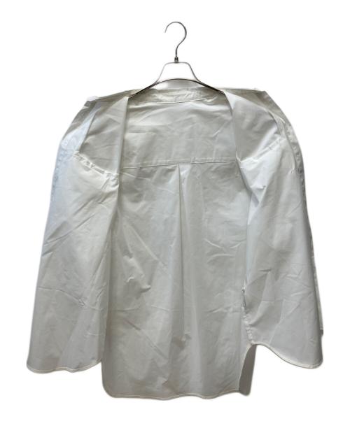 YANMI（ヤンミ）YANMI (ヤンミ) RIBBON DETAIL SHIRT ホワイト サイズ:１の古着・服飾アイテム