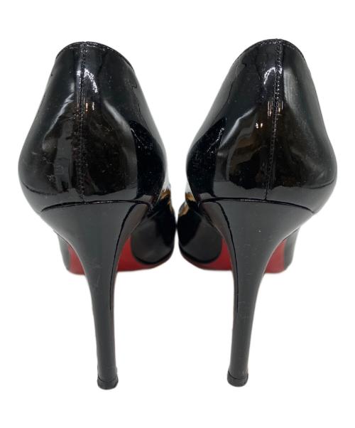 Christian Louboutin（クリスチャン・ルブタン）Christian Louboutin (クリスチャン・ルブタン) エナメルパンプス ブラック サイズ:SIZE　35の古着・服飾アイテム