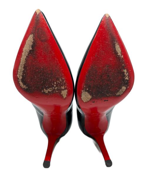 Christian Louboutin（クリスチャン・ルブタン）Christian Louboutin (クリスチャン・ルブタン) エナメルパンプス ブラック サイズ:SIZE　35の古着・服飾アイテム