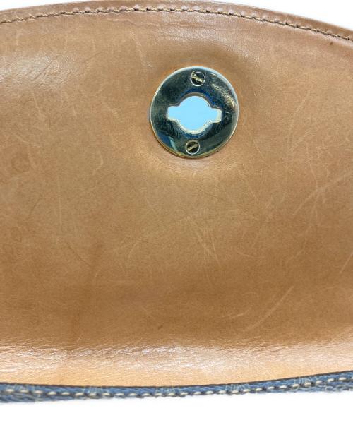 CELINE（セリーヌ）CELINE (セリーヌ) マカダムショルダーバッグ ブラウンの古着・服飾アイテム