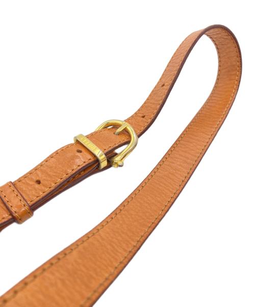 CELINE（セリーヌ）CELINE (セリーヌ) マカダムショルダーバッグ ブラウンの古着・服飾アイテム