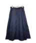 ANAYI (アナイ) ドライオックスベルト付きタックスカート ネイビー サイズ:SIZE 34：12000円