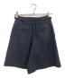 ANAYI (アナイ) ドライスラブハーフパンツ ブラック サイズ:SIZE 34：8000円