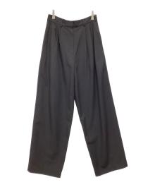 CLANE（クラネ）の古着「BASIC TUCK PANTS」｜ブラック