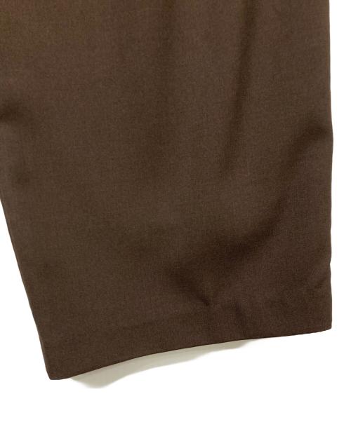 CLANE（クラネ）CLANE (クラネ) BASIC TUCK PANTS ブラウン サイズ:SIZE 1の古着・服飾アイテム