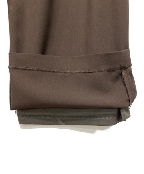 CLANE（クラネ）CLANE (クラネ) BASIC TUCK PANTS ブラウン サイズ:SIZE 1の古着・服飾アイテム