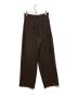 CLANE (クラネ) BASIC TUCK PANTS ブラウン サイズ:SIZE 1：8000円