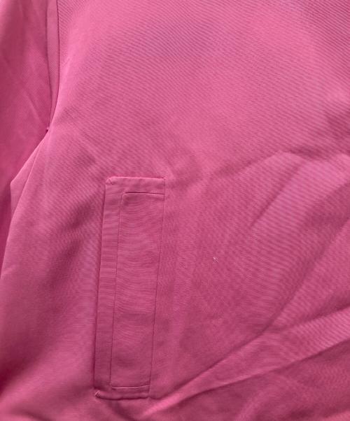 DRAWER（ドゥロワー）DRAWER (ドゥロワー) コットンシルクノーカラージャケット ピンク サイズ:36の古着・服飾アイテム