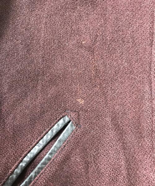 skookum（スクーカム）skookum (スクーカム) スタジャン ブラウン サイズ:36の古着・服飾アイテム