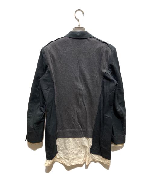 UNDERCOVERISM（アンダーカバーイズム）UNDERCOVERISM (アンダーカバーイズム) ドッキングジャケット ブラック サイズ:SIZE 2の古着・服飾アイテム