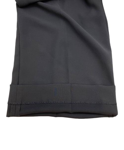 UNITED ARROWS（ユナイテッドアローズ）UNITED ARROWS (ユナイテッドアローズ) ポリエステル 2タック ワイドパンツ グレー サイズ:SIZE 38の古着・服飾アイテム