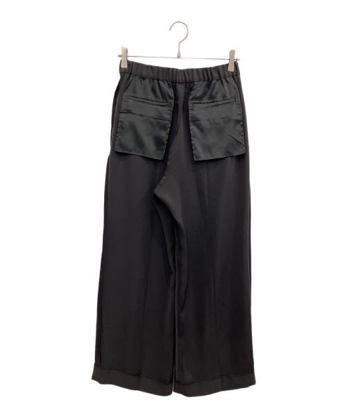 UNITED ARROWS（ユナイテッドアローズ）UNITED ARROWS (ユナイテッドアローズ) ポリエステル 2タック ワイドパンツ グレー サイズ:SIZE 38の古着・服飾アイテム
