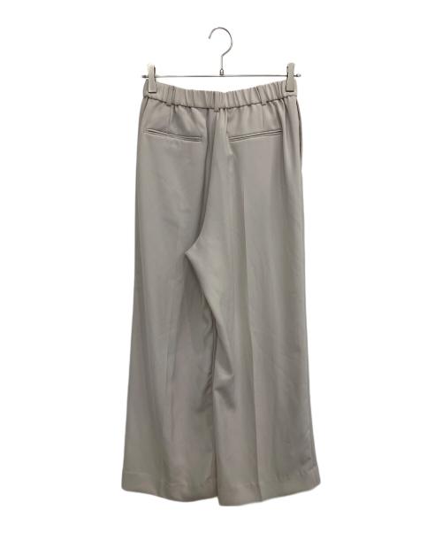 UNITED ARROWS（ユナイテッドアローズ）UNITED ARROWS (ユナイテッドアローズ) ポリエステル 2タック ワイドパンツ アイボリー サイズ:SIZE 38の古着・服飾アイテム