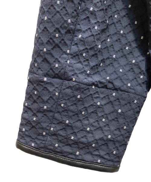 SHE TOKYO（シートーキョー）SHE Tokyo (シートーキョー) ノーカラージャケット ネイビー サイズ:SIZE Freeの古着・服飾アイテム