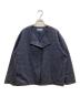 SHE Tokyo（シートーキョー）の古着「ノーカラージャケット」｜ネイビー