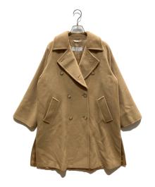 MaxMara（マックスマーラ）の古着「ダブルコート」｜ベージュ