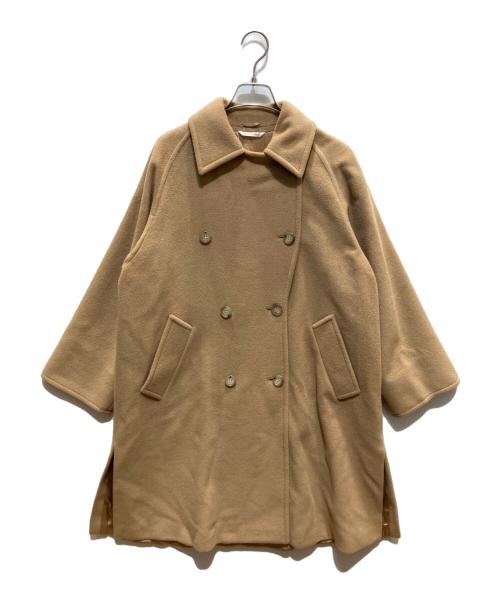 MaxMara（マックスマーラ）MaxMara (マックスマーラ) ダブルコート ベージュ サイズ:SIZE 36の古着・服飾アイテム