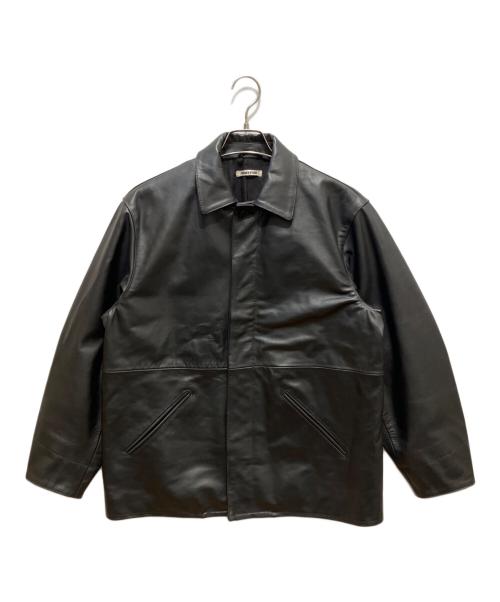 FREAK'S STORE（フリークスストア）FREAK'S STORE (フリークスストア) カーフレザージャケット ブラック サイズ:SIZE Sの古着・服飾アイテム