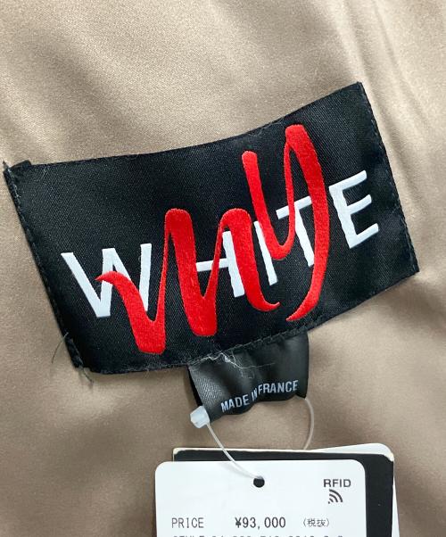 MY WHITE（マイ ホワイト）MY WHITE (マイ ホワイト) ファーブルゾン モカ サイズ:Ｕの古着・服飾アイテム