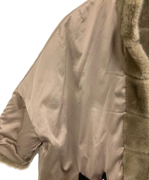 MY WHITE（マイ ホワイト）MY WHITE (マイ ホワイト) ファーブルゾン モカ サイズ:Ｕの古着・服飾アイテム