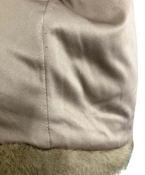 MY WHITE（マイ ホワイト）MY WHITE (マイ ホワイト) ファーブルゾン モカ サイズ:Ｕの古着・服飾アイテム