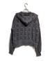 masu (エムエーエスユー) FLOWER HOLE ZIP-UP SWEAT PARKA ブラック サイズ:46：20000円