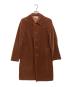 ROBE DE CHAMBRE COMME DES GARCONS（ローブドシャンブル コムデギャルソン）の古着「ベロアコート」｜ブラウン