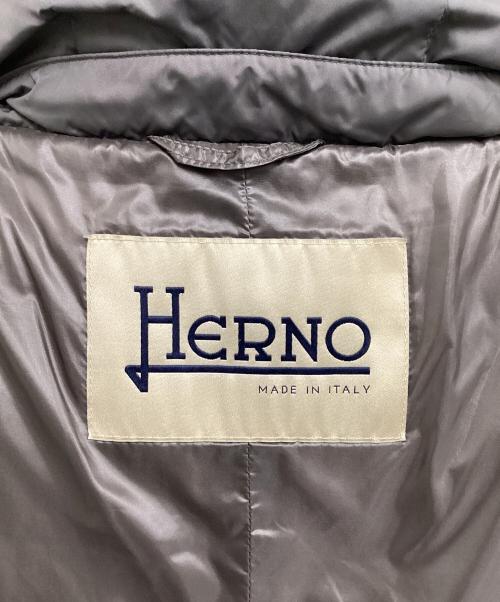 HERNO（ヘルノ）HERNO (ヘルノ) ダウンコート グレー サイズ:40の古着・服飾アイテム