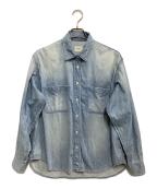 RETROVE×L'appartementリトローヴ×アパルトモン）の古着「LIGHT BLUE DENIM SHIRT」｜インディゴ