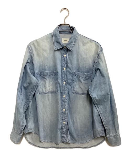 RETROVE（リトローヴ）RETROVE (リトローヴ) L'appartement (アパルトモン) LIGHT BLUE DENIM SHIRT インディゴ サイズ:Freeの古着・服飾アイテム