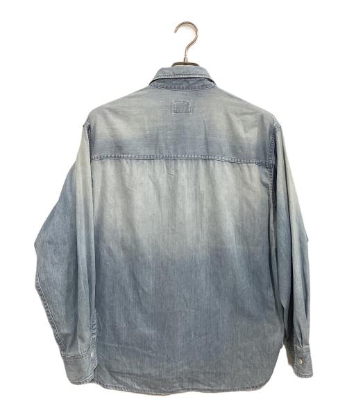 RETROVE（リトローヴ）RETROVE (リトローヴ) L'appartement (アパルトモン) LIGHT BLUE DENIM SHIRT インディゴ サイズ:Freeの古着・服飾アイテム