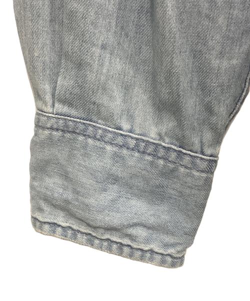 RETROVE（リトローヴ）RETROVE (リトローヴ) L'appartement (アパルトモン) LIGHT BLUE DENIM SHIRT インディゴ サイズ:Freeの古着・服飾アイテム