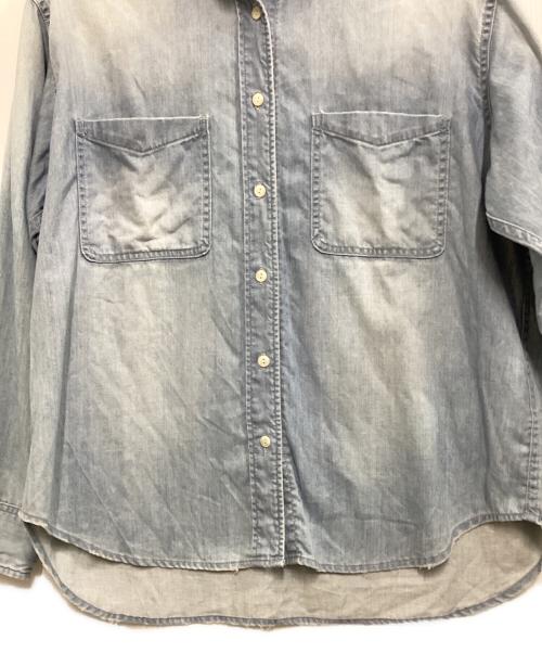 RETROVE（リトローヴ）RETROVE (リトローヴ) L'appartement (アパルトモン) LIGHT BLUE DENIM SHIRT インディゴ サイズ:Freeの古着・服飾アイテム