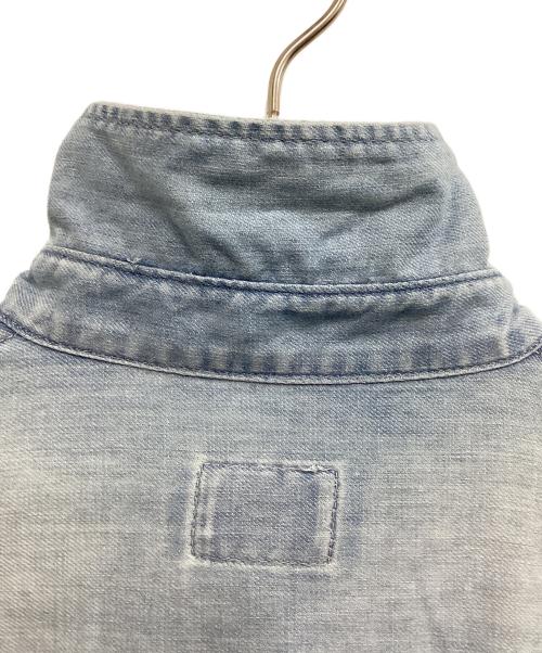 RETROVE（リトローヴ）RETROVE (リトローヴ) L'appartement (アパルトモン) LIGHT BLUE DENIM SHIRT インディゴ サイズ:Freeの古着・服飾アイテム