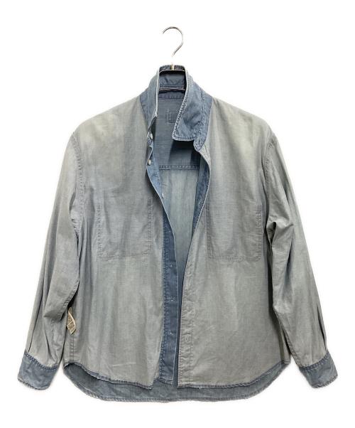 RETROVE（リトローヴ）RETROVE (リトローヴ) L'appartement (アパルトモン) LIGHT BLUE DENIM SHIRT インディゴ サイズ:Freeの古着・服飾アイテム