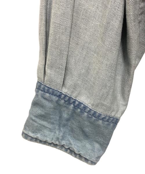 RETROVE（リトローヴ）RETROVE (リトローヴ) L'appartement (アパルトモン) LIGHT BLUE DENIM SHIRT インディゴ サイズ:Freeの古着・服飾アイテム