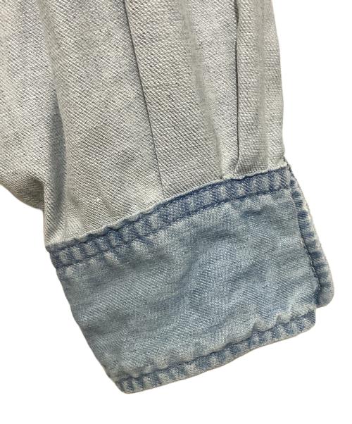 RETROVE（リトローヴ）RETROVE (リトローヴ) L'appartement (アパルトモン) LIGHT BLUE DENIM SHIRT インディゴ サイズ:Freeの古着・服飾アイテム