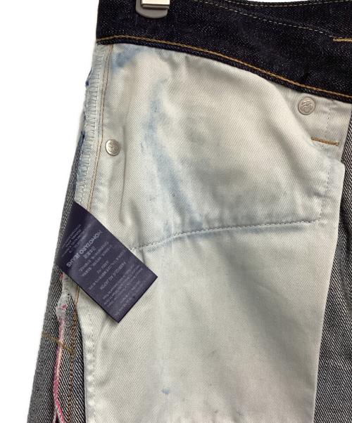 MOMOTARO JEANS（桃太郎ジーンズ）MOMOTARO JEANS (桃太郎ジーンズ) 15.7oz #100ストレートフィット デニムパンツ インディゴ サイズ:81cm (W32)の古着・服飾アイテム