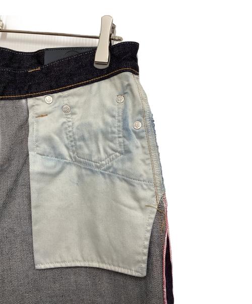MOMOTARO JEANS（桃太郎ジーンズ）MOMOTARO JEANS (桃太郎ジーンズ) 15.7oz #100ストレートフィット デニムパンツ インディゴ サイズ:81cm (W32)の古着・服飾アイテム